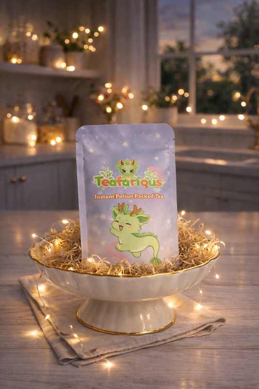 Teafarious loaded tea packaging