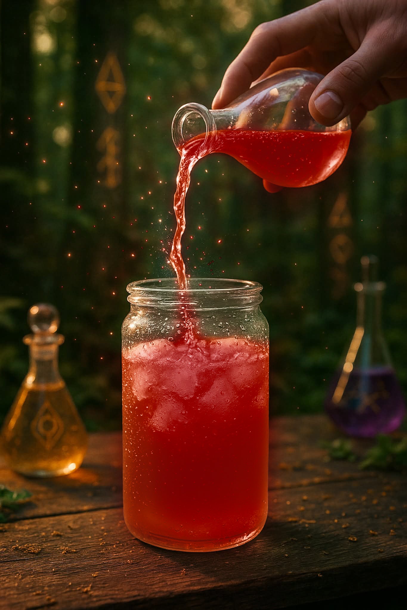 FireGlow- Cranberry,Orange,Spice