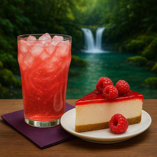 Enchanted-Raspberry-Lemon-Cheesecake