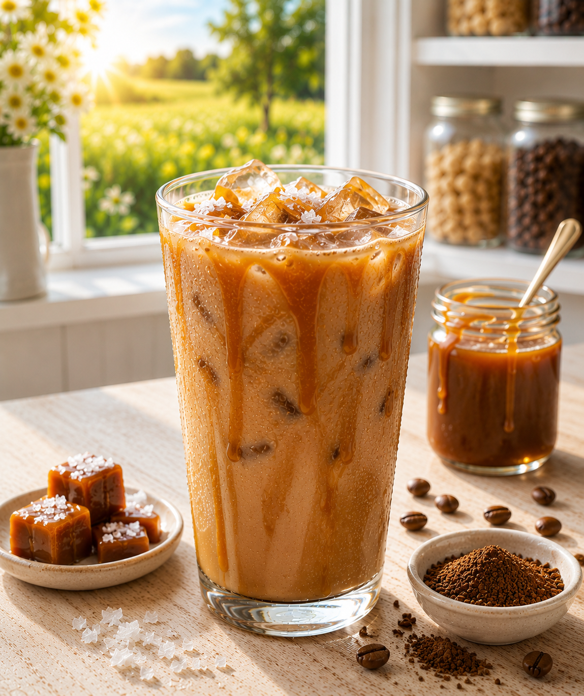Caramel Café Coffee Potion | 60 MG Caffeine Instant Coffee