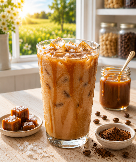 Caramel Café Coffee Potion | 60 MG Caffeine Instant Coffee