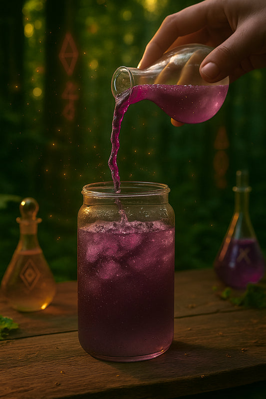 Nightshade-Black Cherry, Lime Shadow