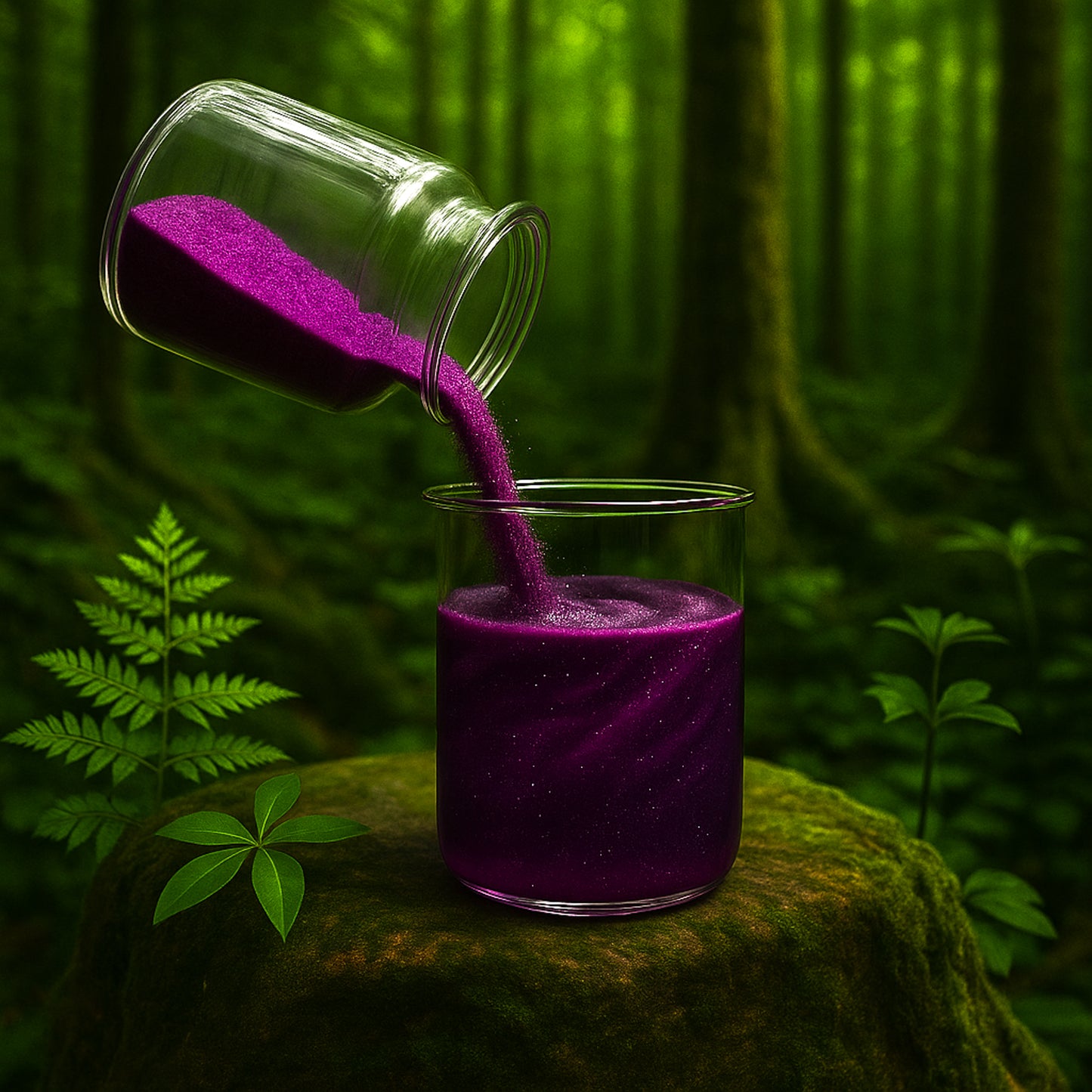 Nightshade-Black Cherry, Lime Shadow