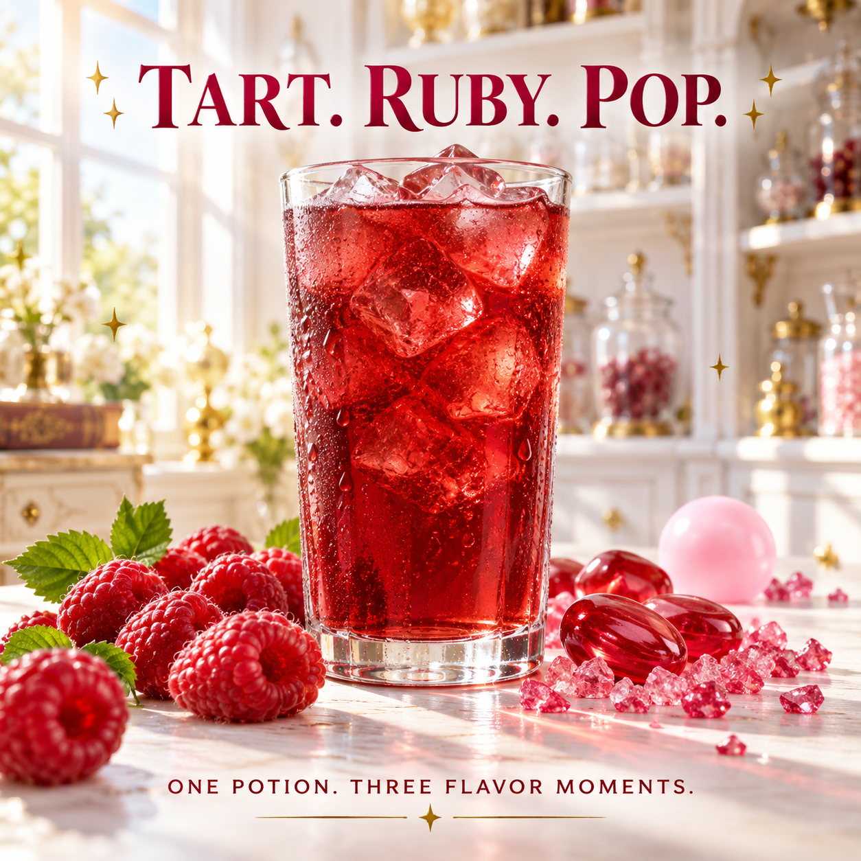 Razzlepop | Red Raspberry Candy Loaded Tea