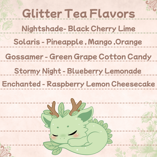 Glitter Loaded Tea Bundle | 5-Flavor Shimmer Sampler