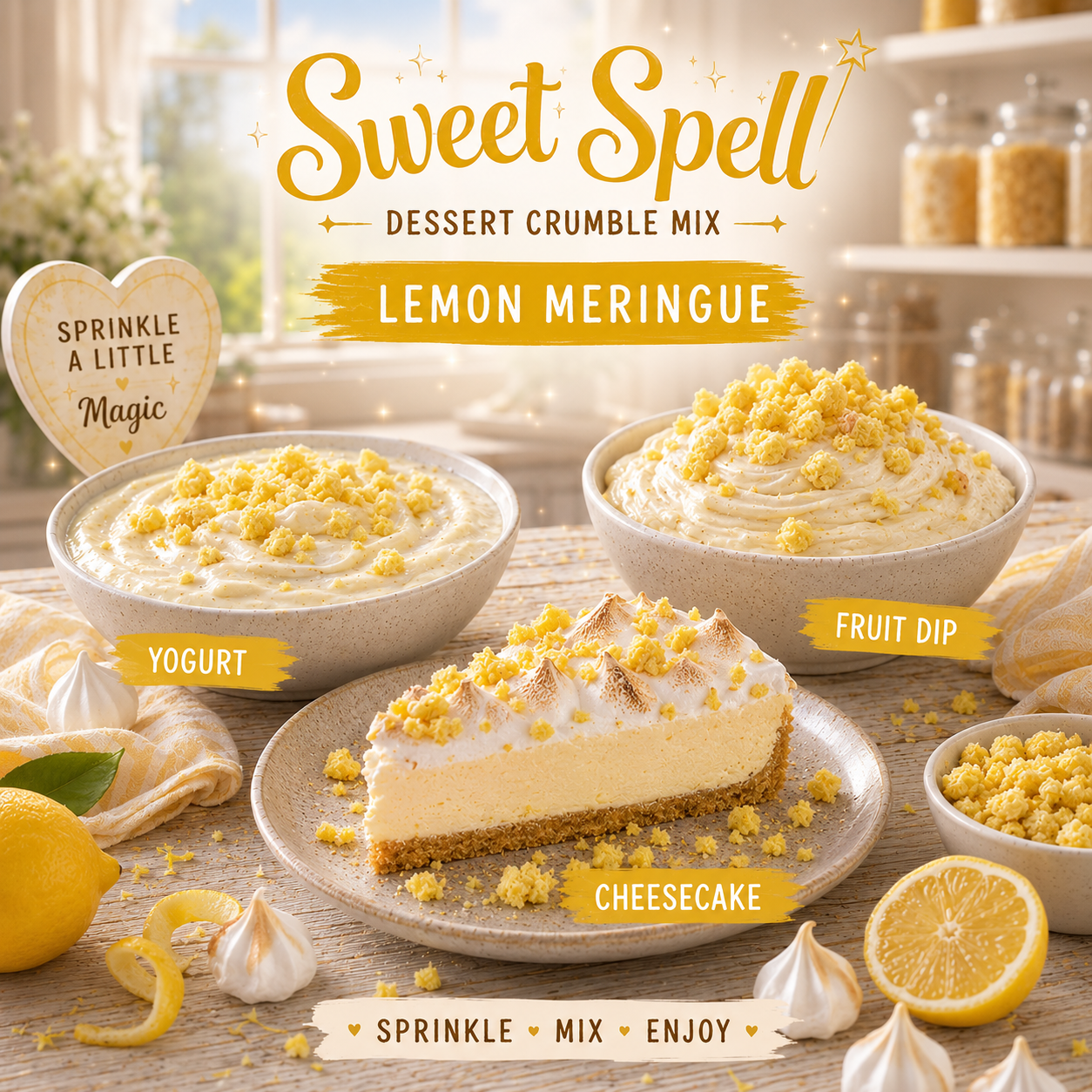 Lemon Meringue Sweet Spell Dessert Mix