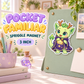 Pocket Familiar Spriggle Magnet – Cute 3-Inch Dragon Magnet