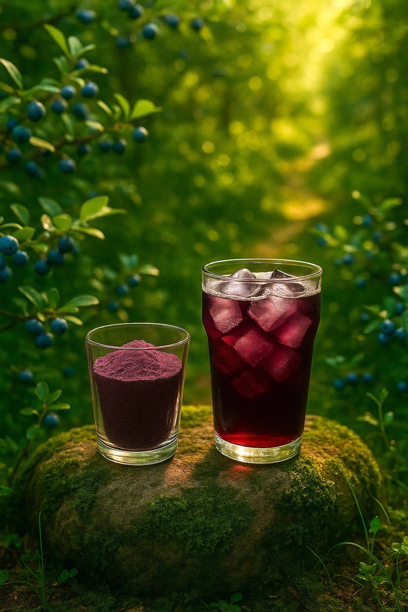 Pomberry- Blueberry,Pomegranate