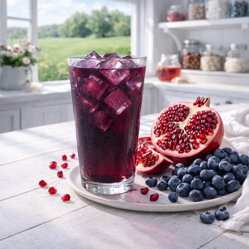 Pomberry- Blueberry,Pomegranate