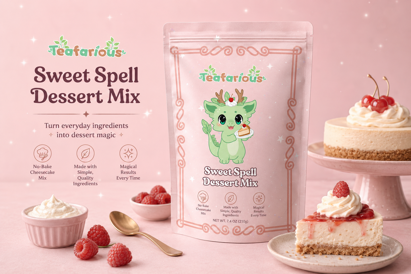 Banana Cream Pie – Sweet Spell Dessert Mix | No-Bake Dessert Potion