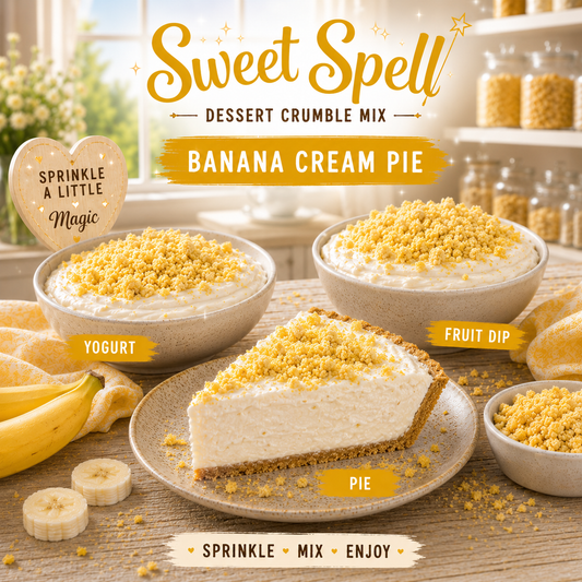 Banana Cream Pie – Sweet Spell Dessert Mix | No-Bake Dessert Potion