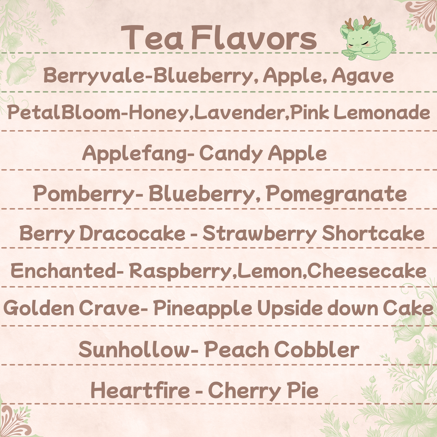The Potion Pantry Sampler – 19 Loaded Tea Flavors