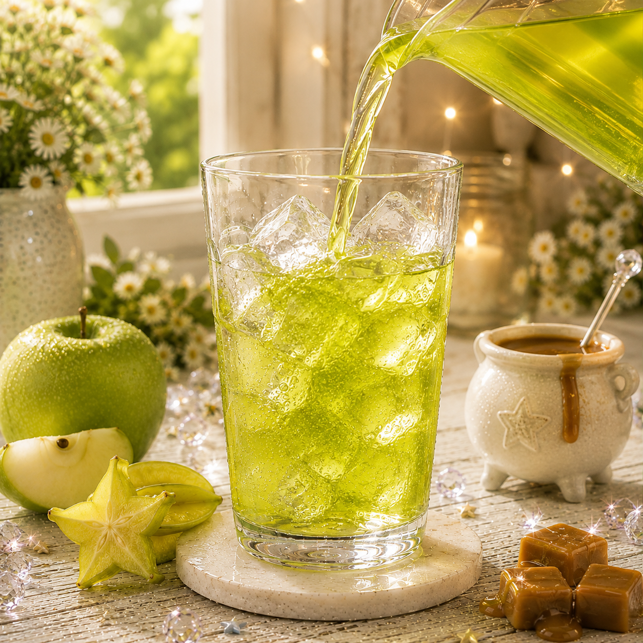Hex brew | Green Apple Starfruit Caramel