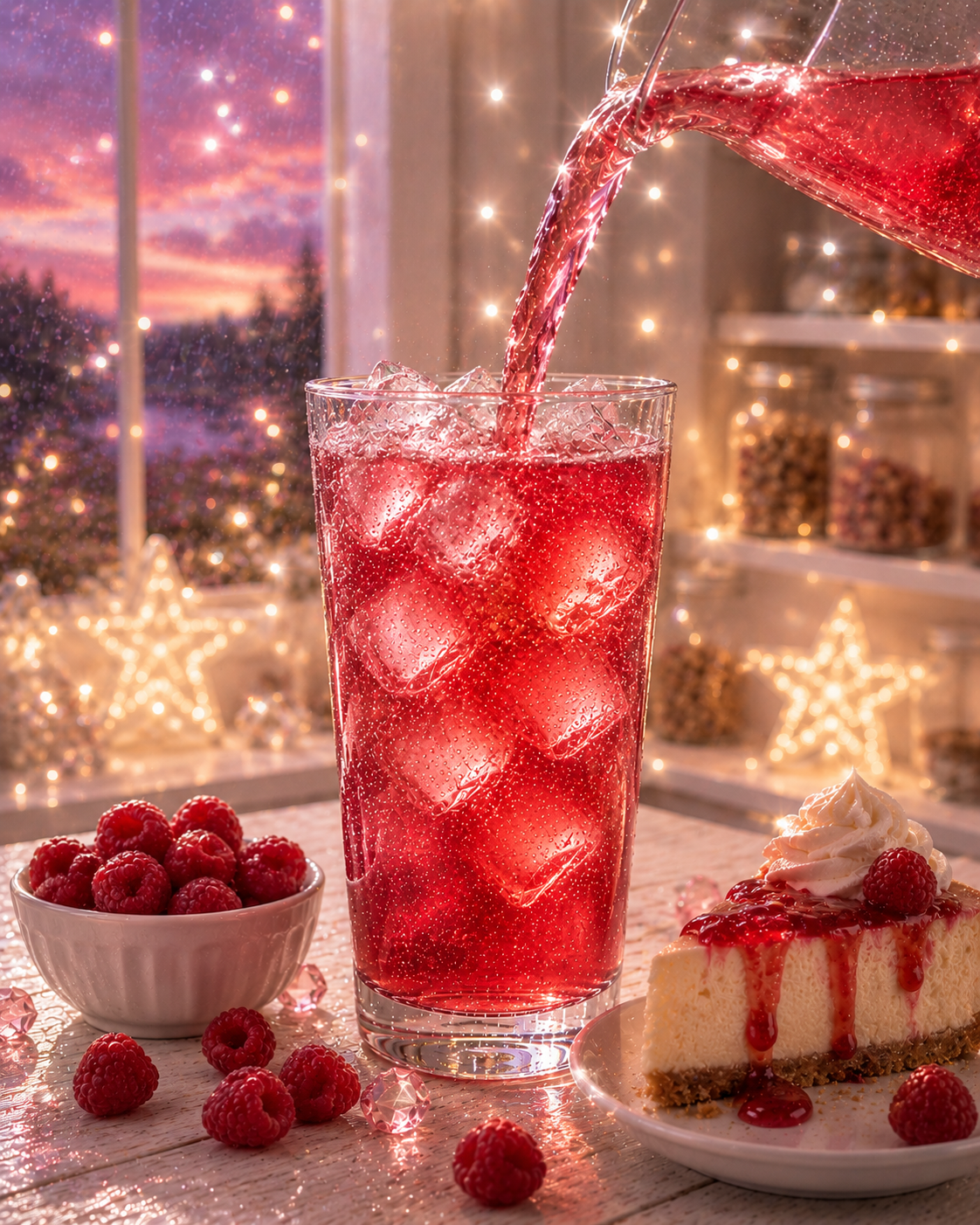 Enchanted | Raspberry Lemon Cheesecake Loaded Tea