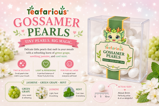 Gossamer Pearls – Green Grape Jasmine Tea Mints -