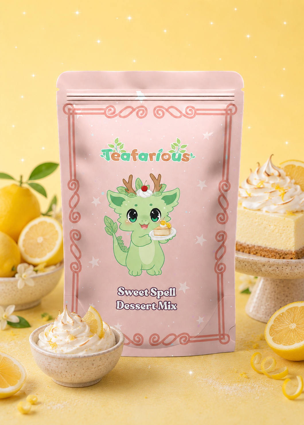 Instant dessert mix lemon meringue teafarious 