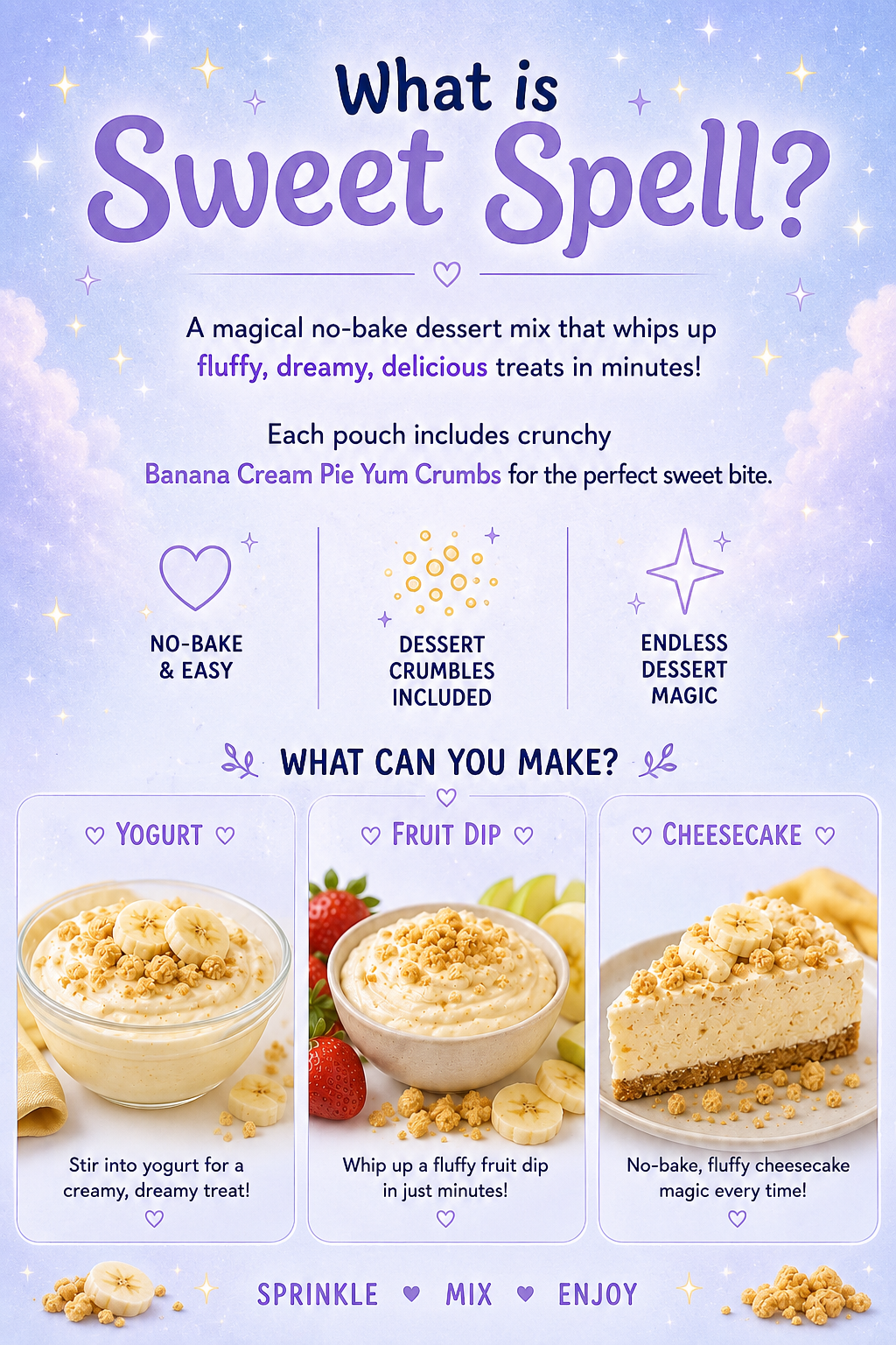 Chocolate Cream Pie | Sweet Spell Mix | Cheesecake & Dessert Mix